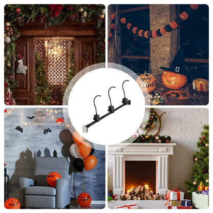 Adjustable Garland Hanger for Front Door — No Drill, No Damage