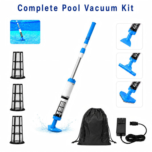 3 in 1 Cordless Rechargeable Pool Vacuum Cleaner