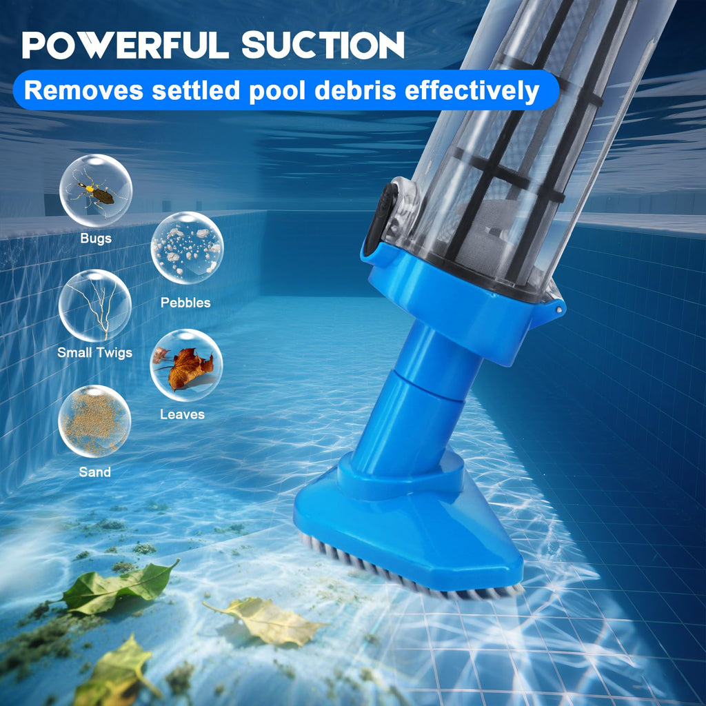 3 in 1 Cordless Rechargeable Pool Vacuum Cleaner