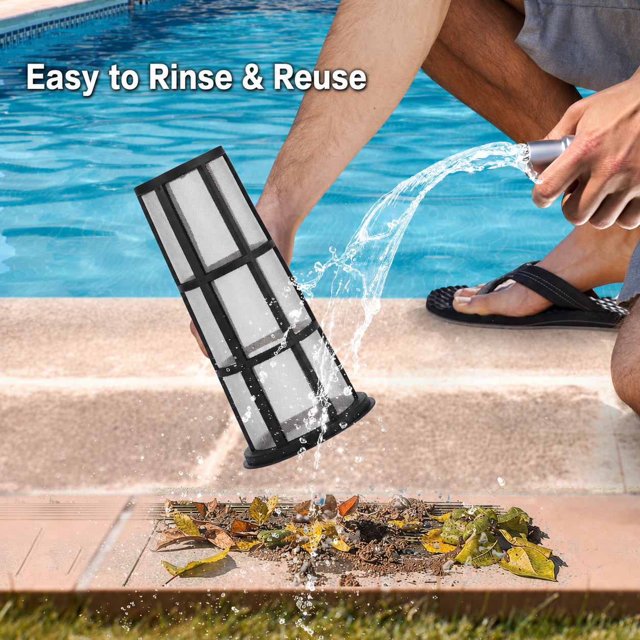 3 in 1 Cordless Rechargeable Pool Vacuum Cleaner